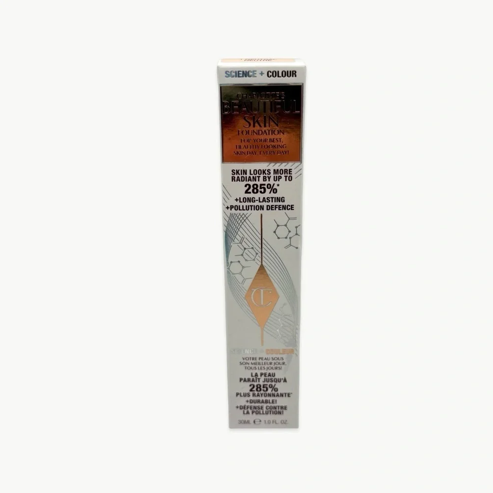 Charlotte Tilbury Beautiful Skin Foundation 1 Neutral 30ml New In Box
